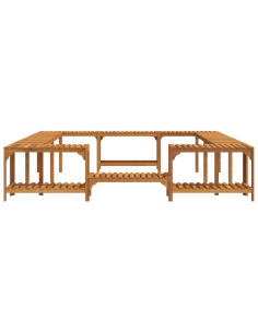 Circonferenza per Vasca Idromassaggio Marrone 250 x 250 cm 2