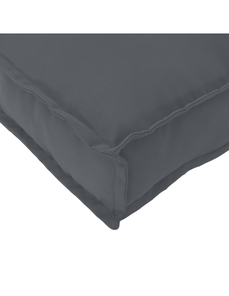 Set di Cuscini per Pallet con cuscino 3 pcs Antracite
