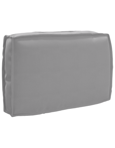 Set di Cuscini 3 pcs Grigio Tessuto Oxford