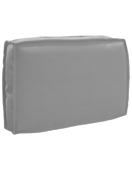 Set di Cuscini per Pallet con cuscino 3 pcs Grigio