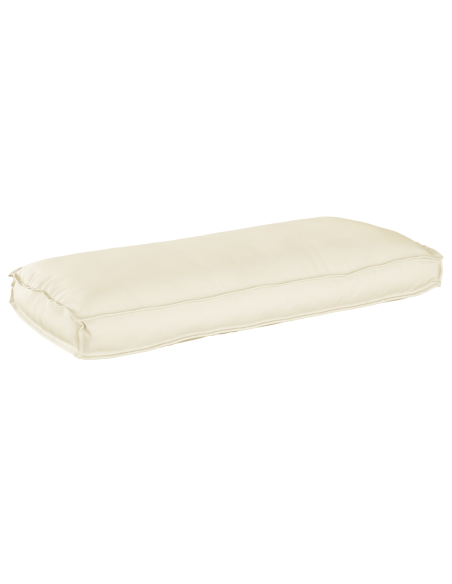 Set di Cuscini per Pallet con cuscino 3 pcs Crema