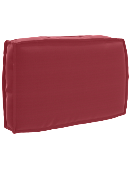 Set di Cuscini per Pallet con cuscino 3 pcs Rosso Vino