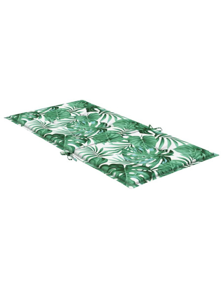 Cuscini per sedie Altro 2 pcs Motivo a foglia 100 x 50 x 3 cm