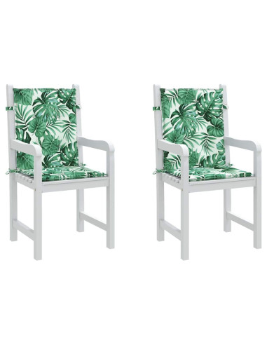 Cuscini posteriori Foglia 2 pcs Motivo Foglia 100 x 50 x 3 cm