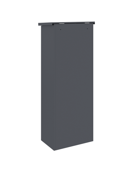 Cassetta per pacchi Antracite 44.5 x 29 x 110.5 cm Acciaio