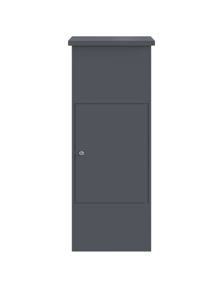 Cassetta per pacchi Antracite 44.5 x 29 x 110.5 cm Acciaio