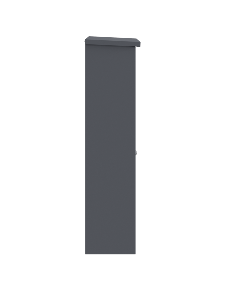 Cassetta per pacchi Antracite 44.5 x 29 x 110.5 cm Acciaio