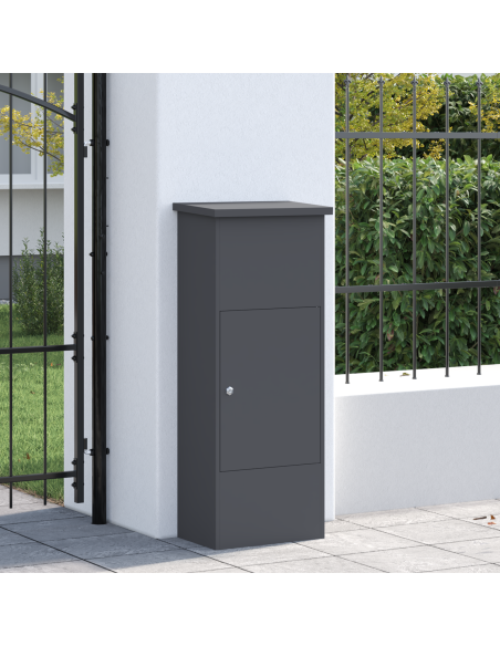 Cassetta per pacchi Antracite 44.5 x 29 x 110.5 cm Acciaio