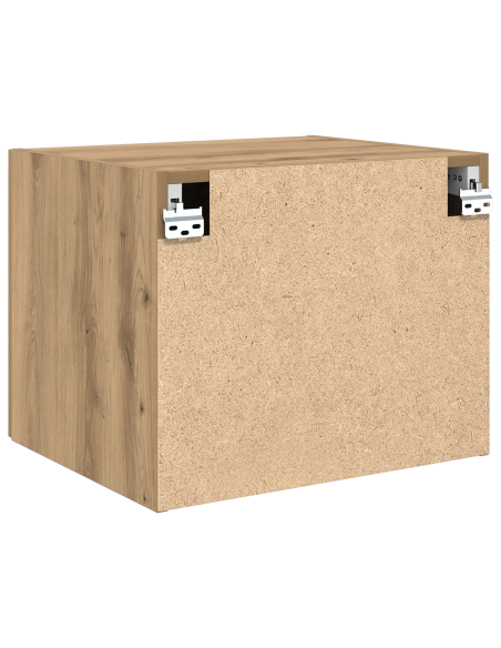 Armadietto a muro rovere artigianale 50 x 42.5 x 40 cm