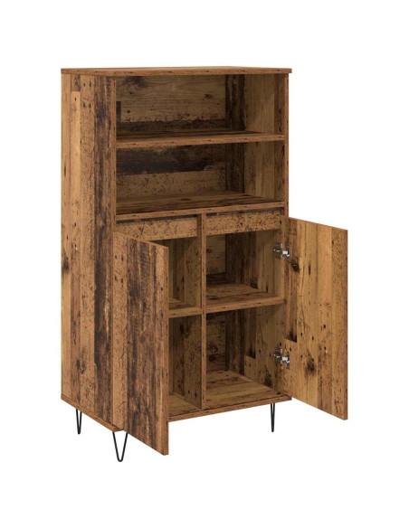 Credenza Marrone 60 x 36 x 110 cm Legno multistrato