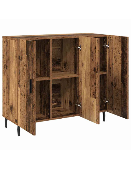 Credenza Legno vecchio 90 x 34 x 80 cm Legno multistrato