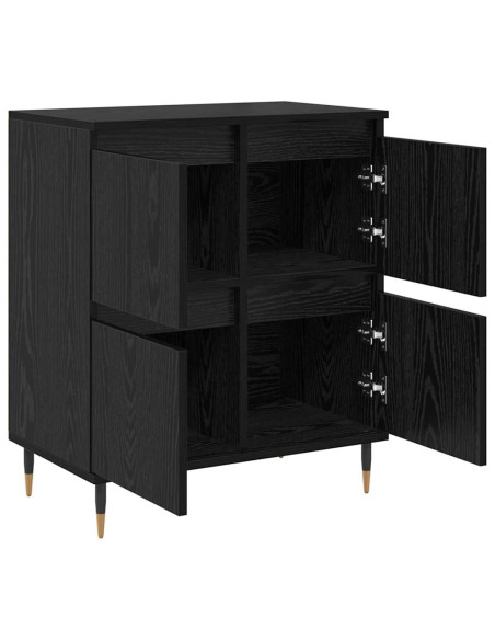 Credenza Nero 60 x 35 x 70 cm Legno multistrato