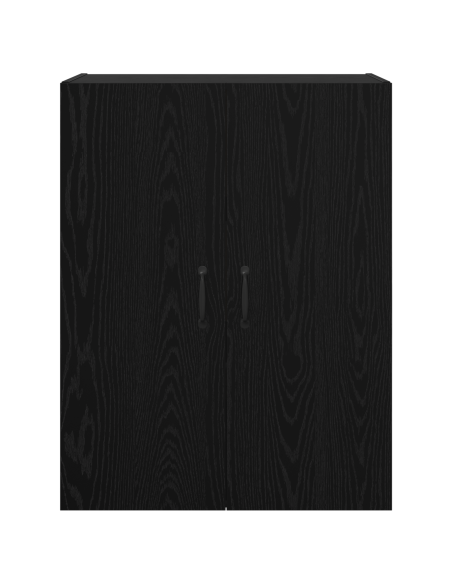 Armadio pensile Rovere nero 69.5 x 34 x 90 cm Legno multistrato