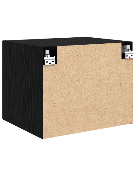 Armadietto a muro Rovere nero 50 x 42.5 x 40 cm