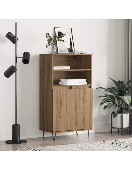 Credenza Marrone 60 x 36 x 110 cm Legno multistrato