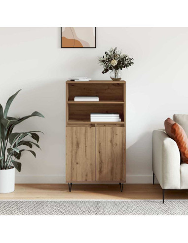 Credenza Marrone 60 x 36 x 110 cm Legno multistrato