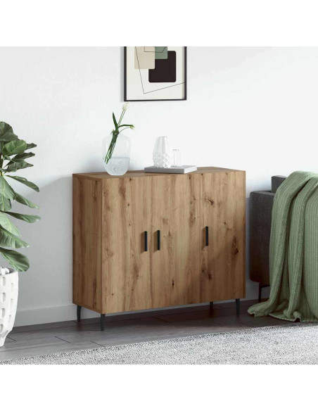 Credenza Marrone 90 x 34 x 80 cm Legno multistrato