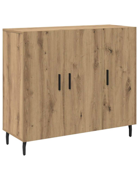 Credenza Rovere artigianale 90 x 34 x 80 cm Legno multistrato