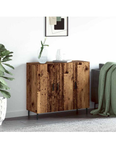 Credenza Legno vecchio 90 x 34 x 80 cm Legno multistrato 2