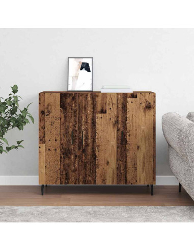 Credenza Legno vecchio 90 x 34 x 80 cm Legno multistrato