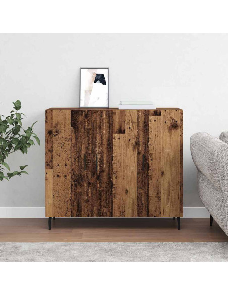 Credenza Legno vecchio 90 x 34 x 80 cm Legno multistrato