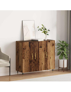 Credenza Legno vecchio 90 x 34 x 80 cm Legno multistrato 2