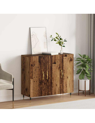 Credenza Legno vecchio 90 x 34 x 80 cm Legno multistrato