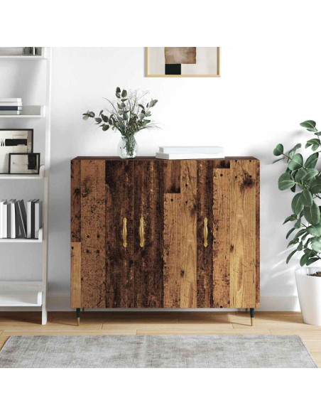 Credenza Legno vecchio 90 x 34 x 80 cm Legno multistrato