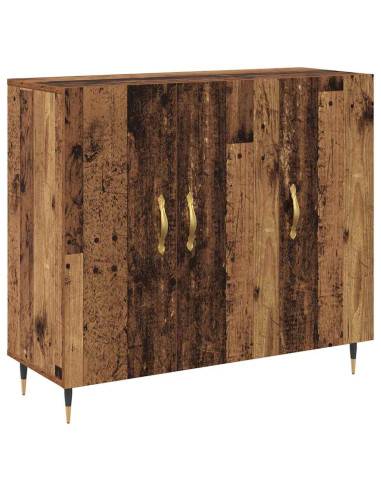 Credenza Legno vecchio 90 x 34 x 80 cm Legno multistrato