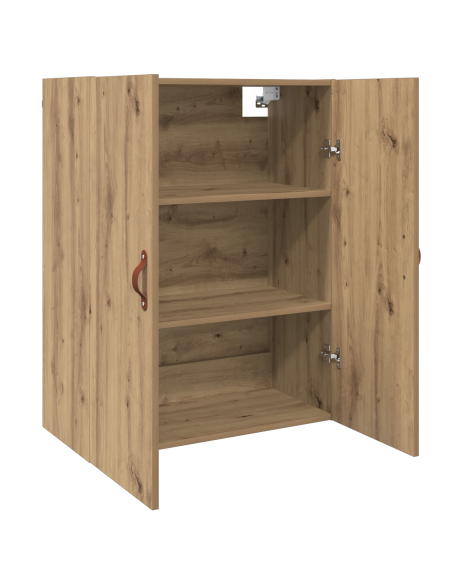 Armadietto a muro Rovere artigianale 69,5 x 34 x 90 cm