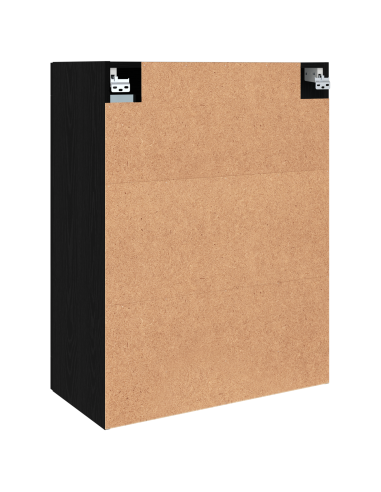 Mobiletto da parete appeso Nero 69.5 x 34 x 90 cm