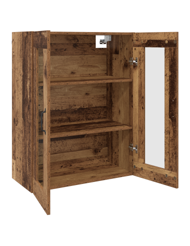 Mobiletto da parete appeso Marrone 69.5 x 34 x 90 cm