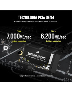 CORSAIR MP600 MICRO 1TB M.2 2242 V2 2