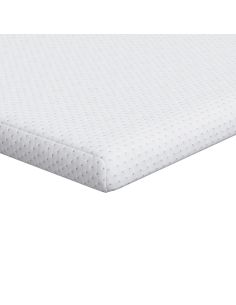 Topper per materasso Bianco 70 x 200 cm Tessuto Jacquard