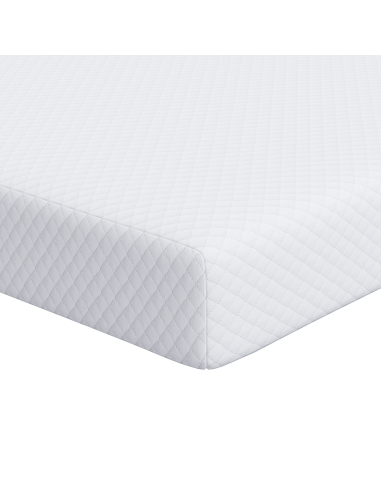 Topper per materasso Bianco 90 x 200 cm Tessuto Jacquard