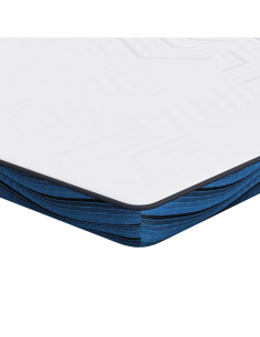 Topper per materasso Bianco 70 x 200 cm Tessuto Jacquard