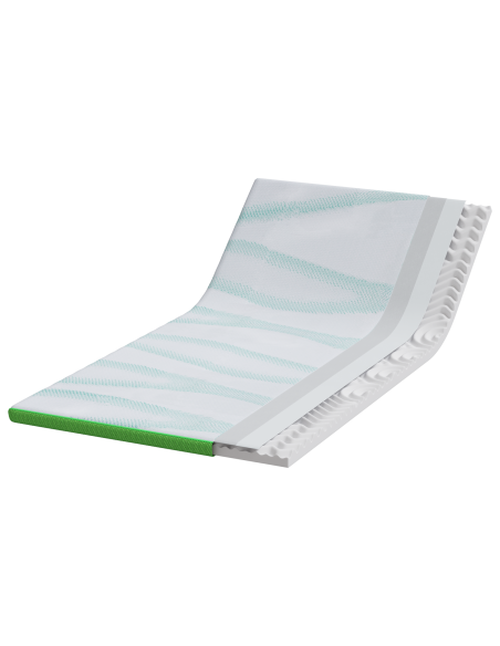 Guanciali per materassi Altro Bianco e Verde 90 x 200 cm