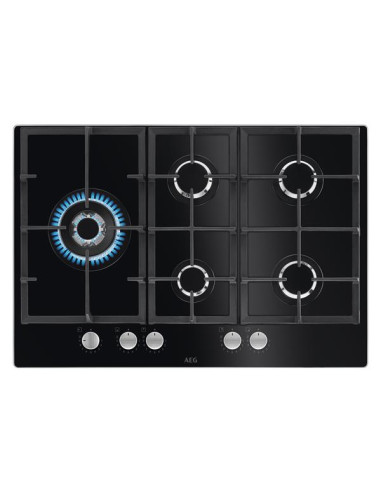 PIANO GAS HKB75820NB 75CM 5F NERO