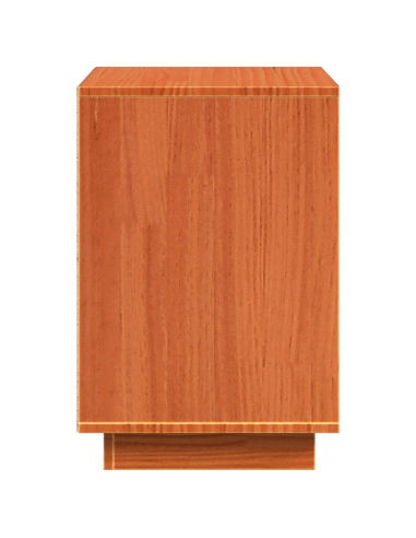 Armadio da Notte 2 pcs Marrone cerato 60 x 34 x 51 cm