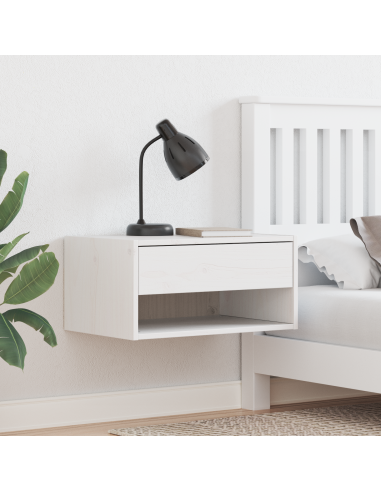 Comodino con cassetto Marrone cerato 50 x 32,5 x 24 cm