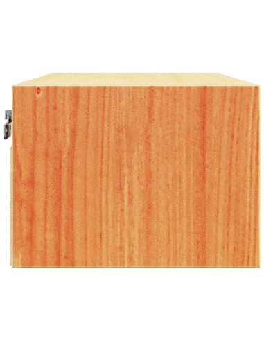 Comodino con cassetto 2 pcs Marrone cerato 50 x 32,5 x 24 cm