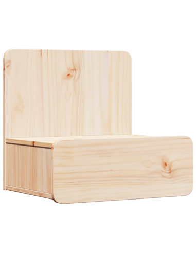 Comodino Marrone 44 x 32,5 x 40 cm Legno di pino massello