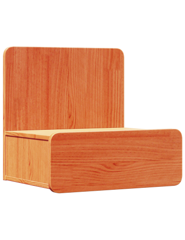 Comodino con cassetto Marrone cerato 44 x 32,5 x 40 cm