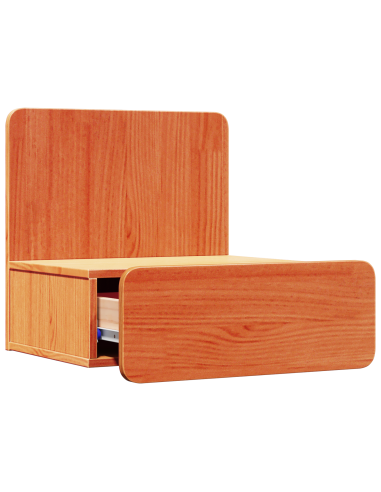 Comodino con cassetto Marrone cerato 44 x 32,5 x 40 cm