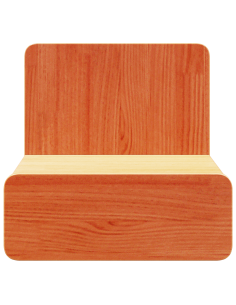 Comodino con cassetto 2 pcs Marrone cerato 44 x 32,5 x 40 cm 2