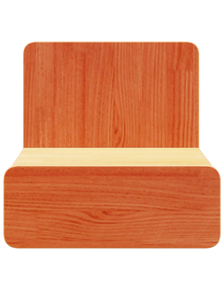 Comodino da Parete 2 pcs Cera marrone 44 x 32.5 x 40 cm