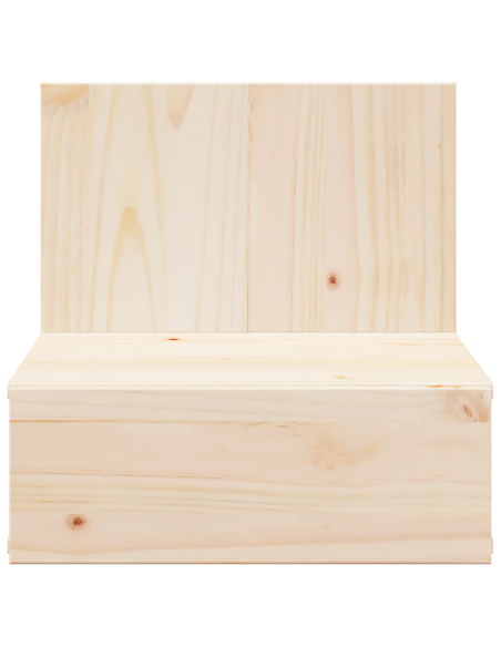 Comodino 2 pcs Marrone 42 x 32,5 x 40 cm Legno di pino massello