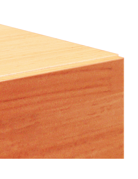 Comodino da Parete con cassetto Cera marrone 42 x 32.5 x 40 cm