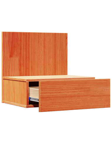 Comodino con cassetto Marrone cerato 42 x 32,5 x 40 cm