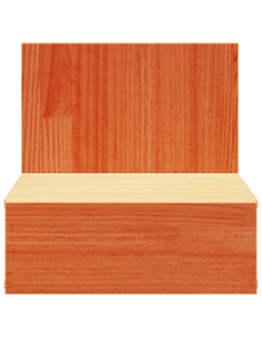 Comodino con cassetto 2 pcs Marrone cerato 42 x 32,5 x 40 cm 2